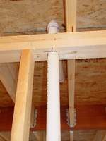 Kitchen soffit framing firestopping